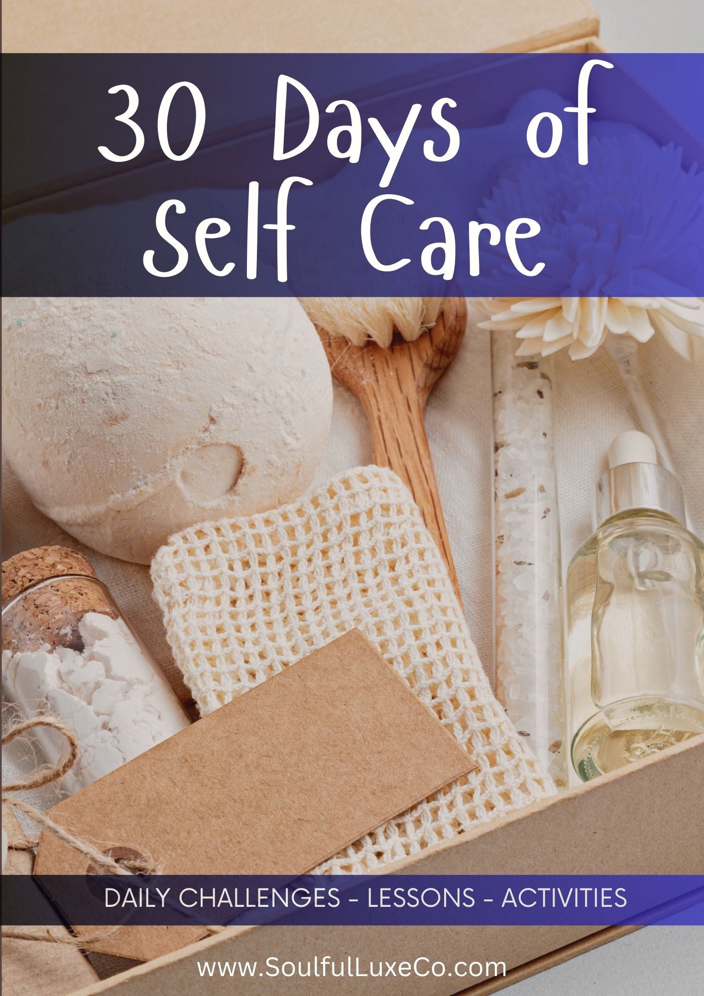 30 Days of Self Care | eBook , Mindfulness , Digital Book