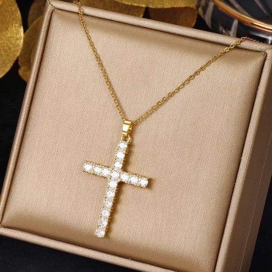 Cross Necklace | Stainless Steel