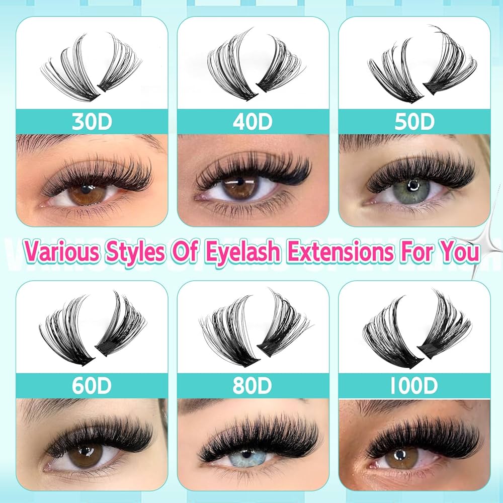 100D (10-18mm) Cluster Lash Kit